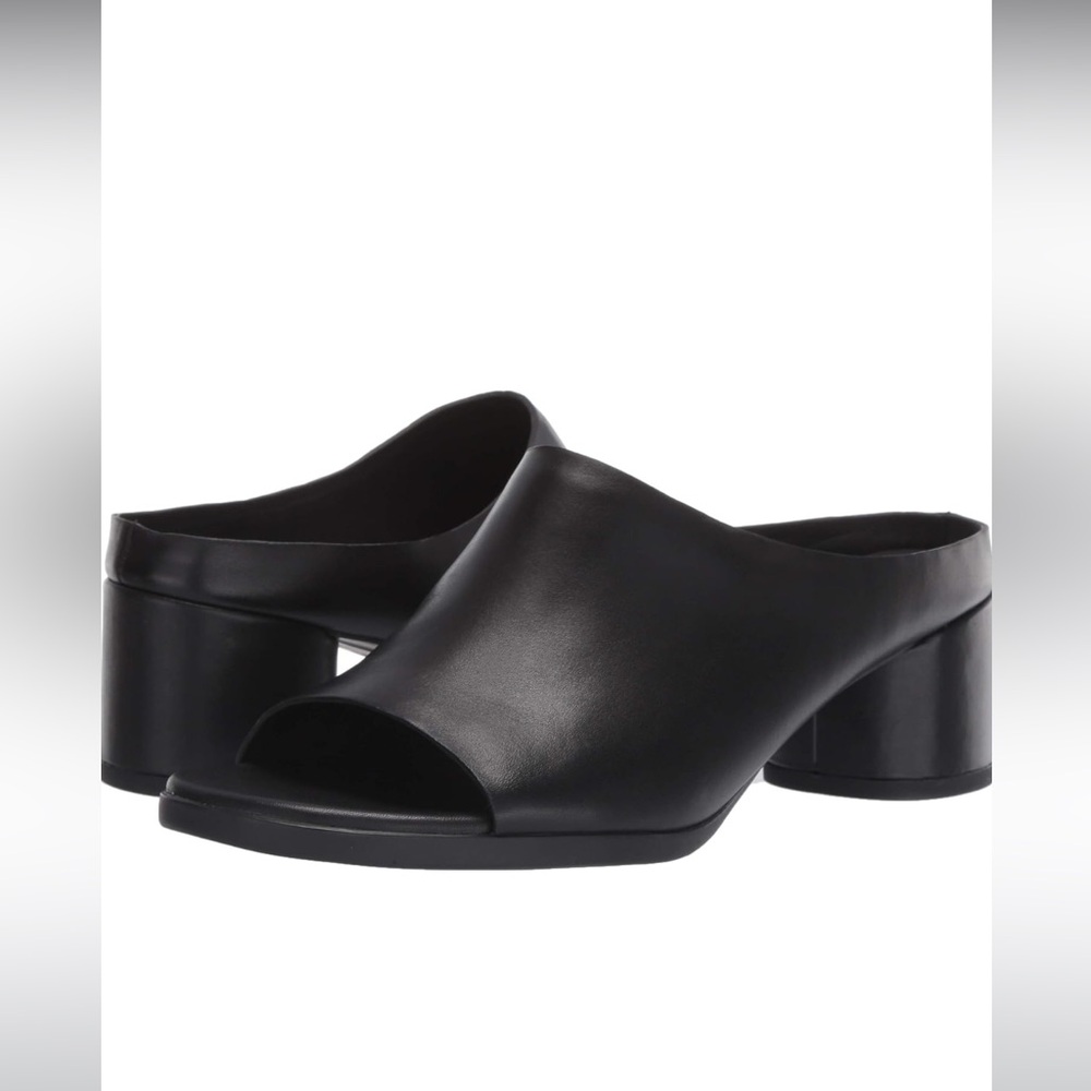 ECCO womens Shape 45 Block Slide Heeled Sandal